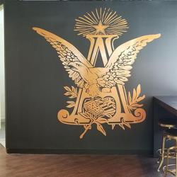 Anheuser Busch Wall Graphic: Custom Wall Graphics by Atlantic Sun Control: Transforming Anheuser Busch's Visual Appeal.